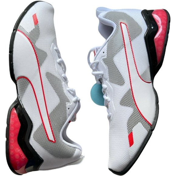 Men’s Sneakers Size 10.5 PUMA CELL VALIANT White/Red/Grey SoftFoam 19405501 main image 4